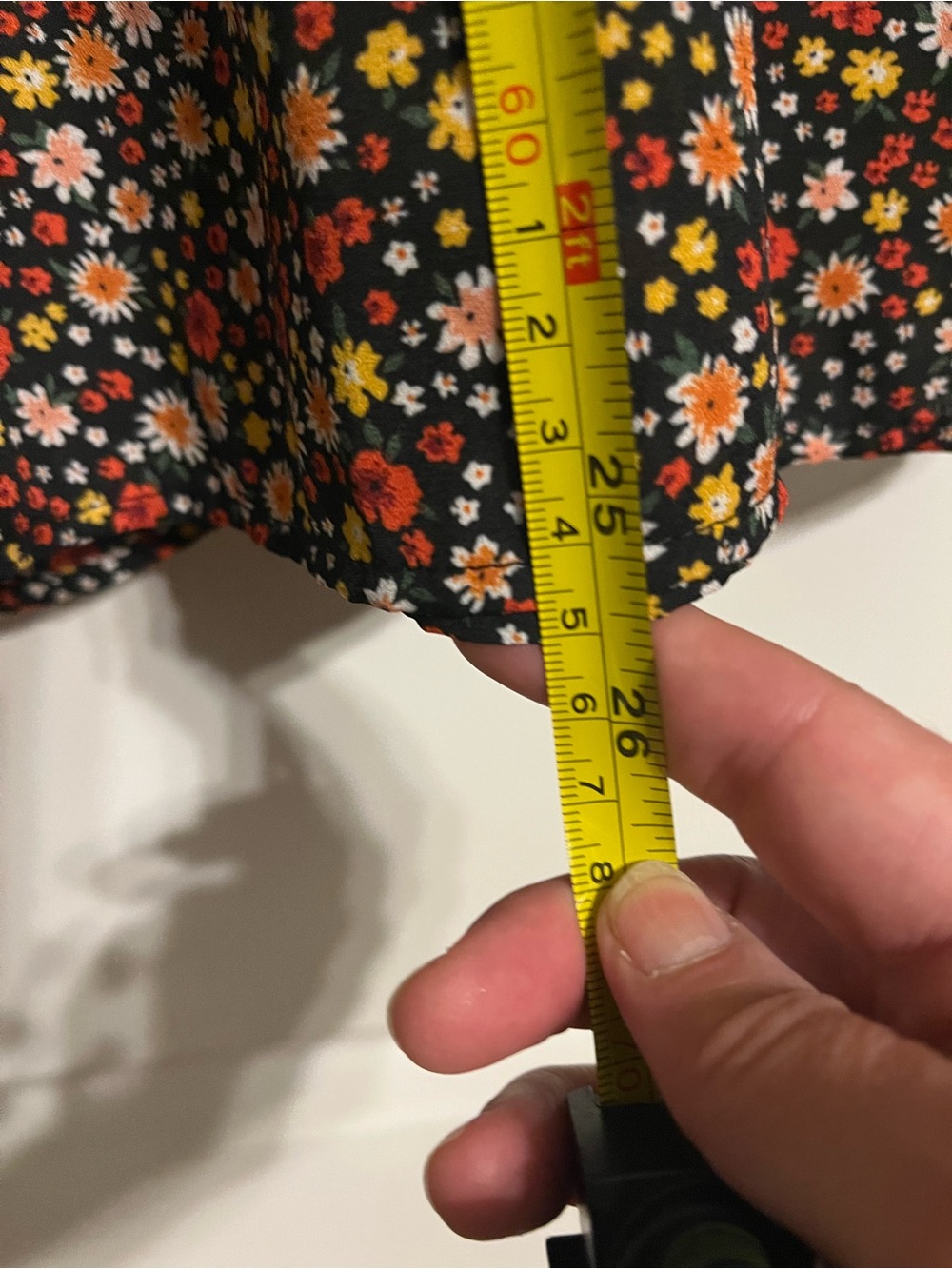 ANDREE BY UNIT Black Floral Ruffle Sleeve Casual Top - Picture 8 of 8